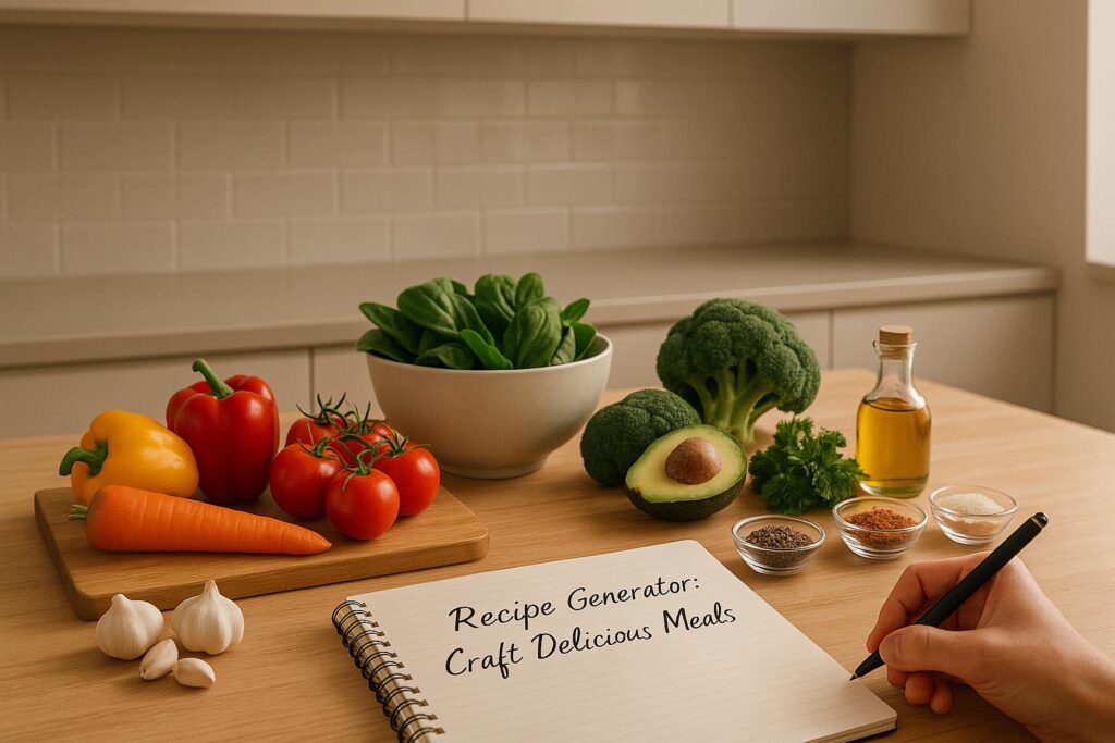 Random Recipe Generator and Recipe Finder by Ingredients